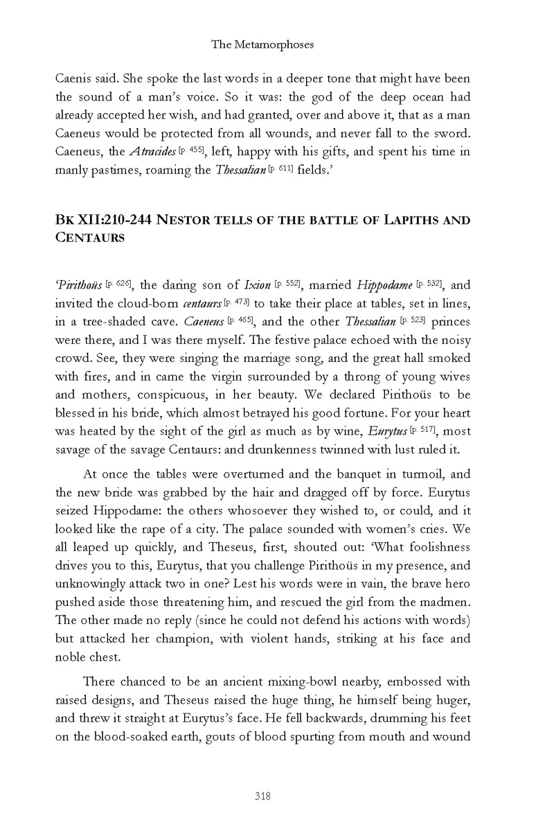 Ovid: The Metamorphoses - Page 318